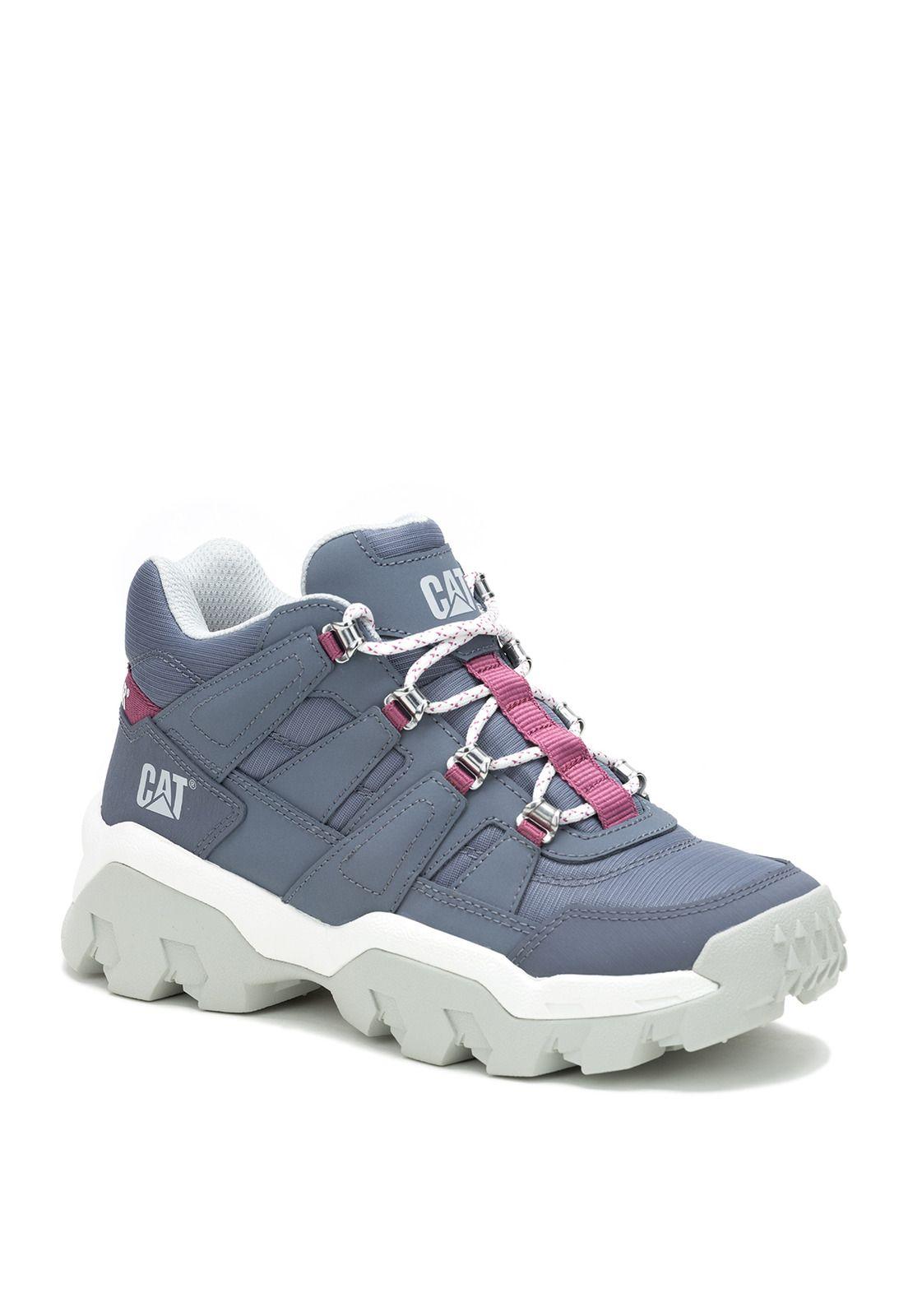 Zapatilla con caña Casual Mujer Reactor Mid Azul -0