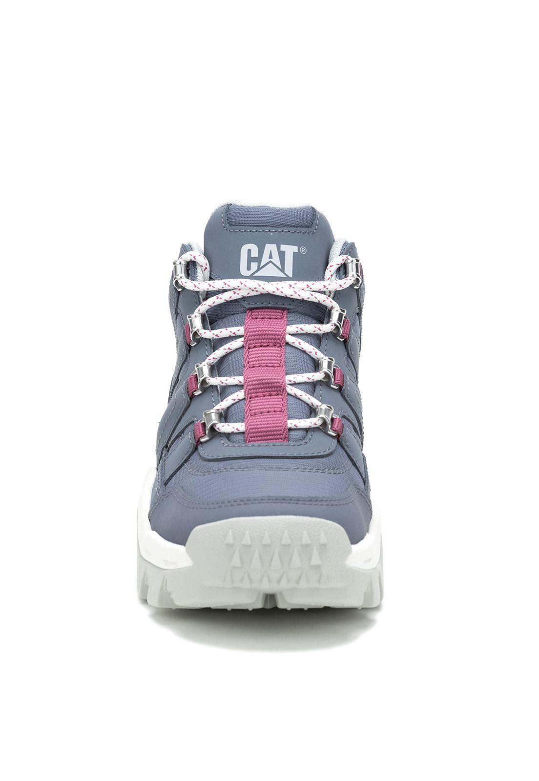 Zapatilla con caña Casual Mujer Reactor Mid Azul -3