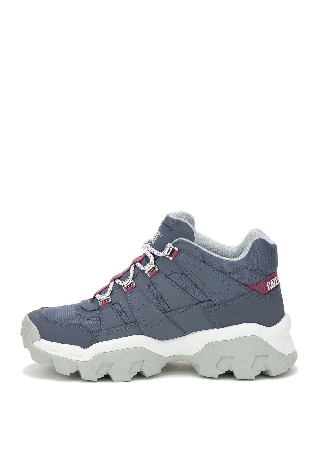 Zapatilla con caña Casual Mujer Reactor Mid Azul -4
