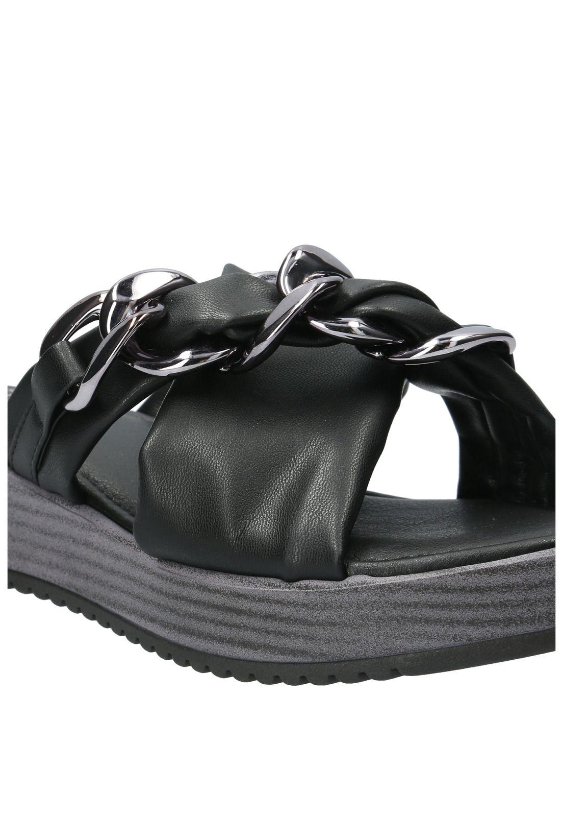 Sandalia Mujer Lia Negro-7
