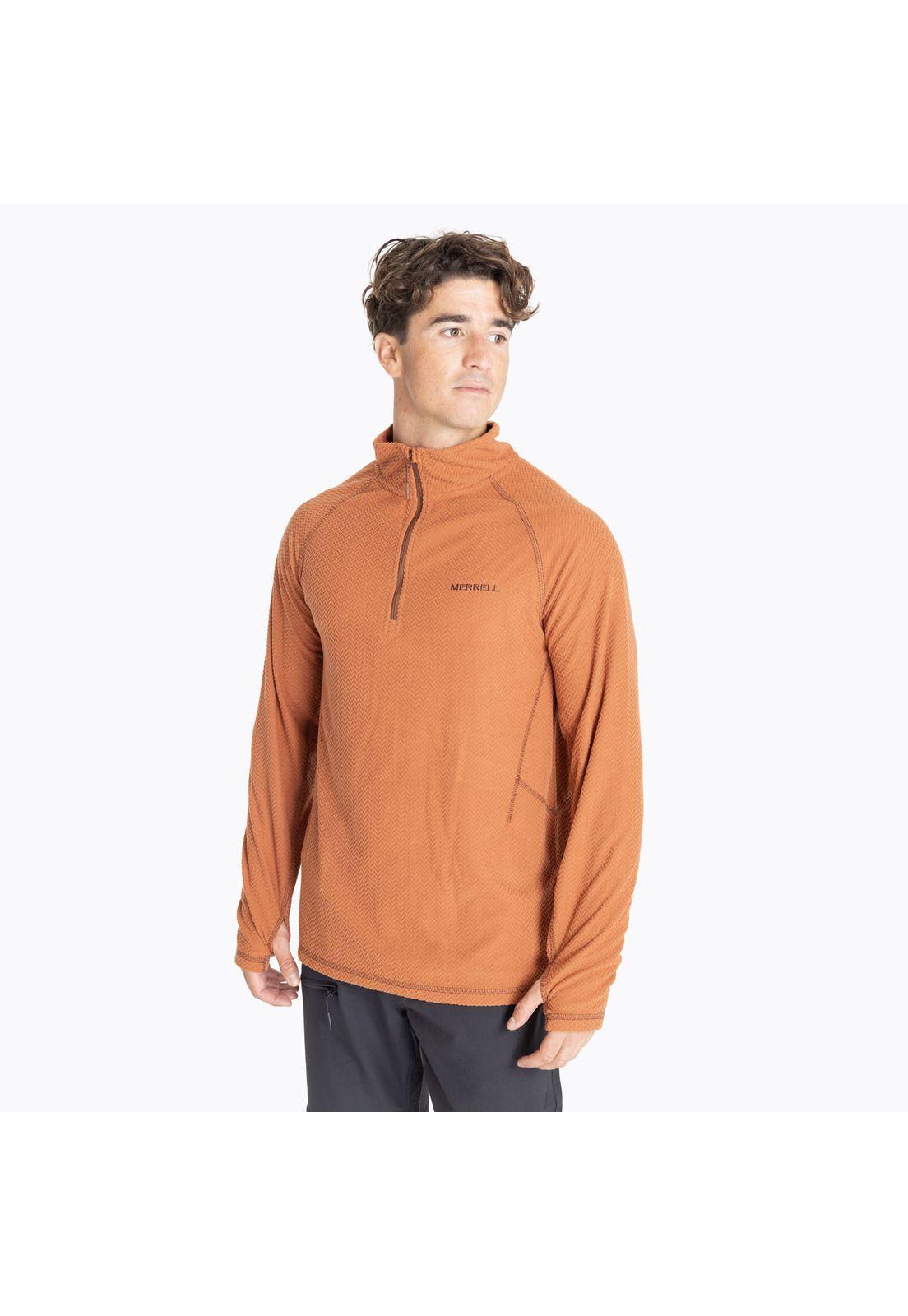 Poleron Hombre Ezzy Naranja-0