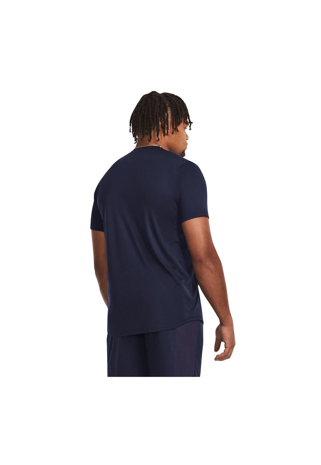 Polera manga corta Chllenger hombre Marino-4