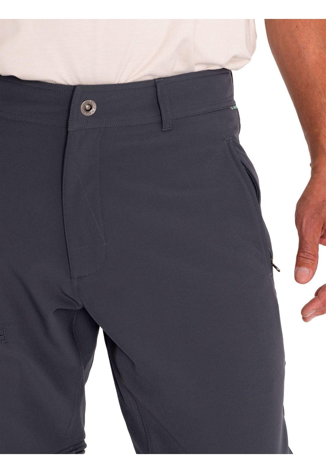 Pantalón Desmontable Fib Reciclada Mujer Gris-6