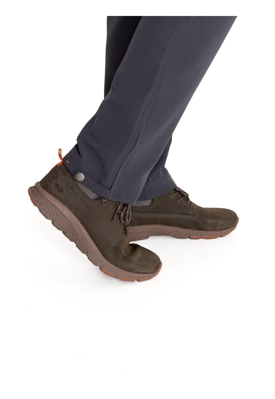 Pantalón Desmontable Fib Reciclada Mujer Gris-8