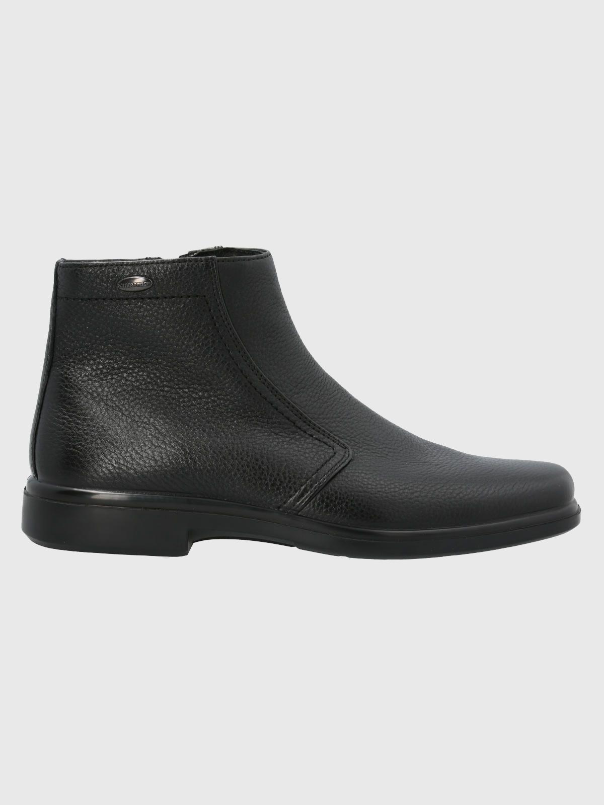 Bota Cuero Hombre California Ii Negro-1