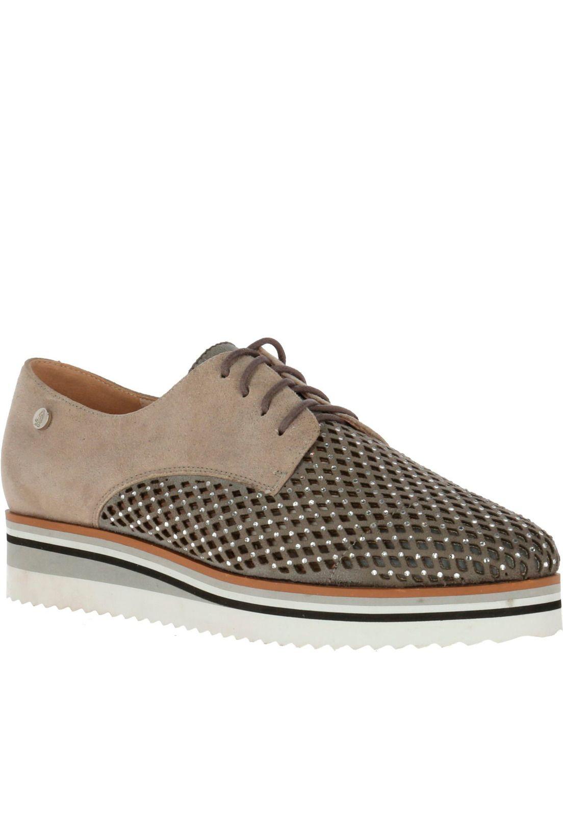 Zapato Cuero Armony Gris-0