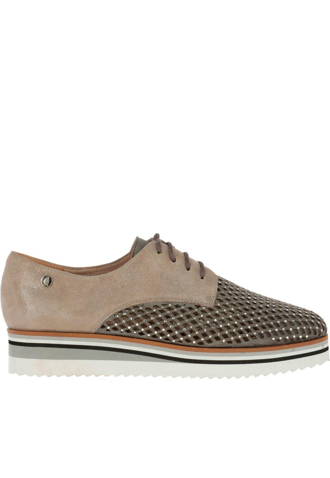 Zapato Cuero Armony Gris-2