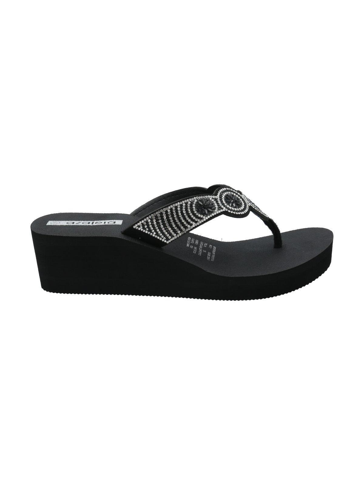 Hawaiana Mujer Rosella Negro /Blanco-1