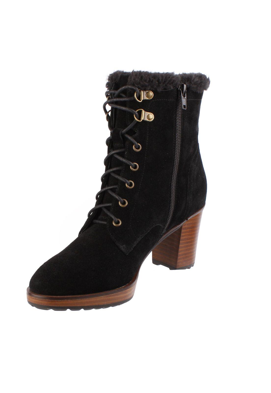 Botin Cuero Mujer Abigail Negro-1