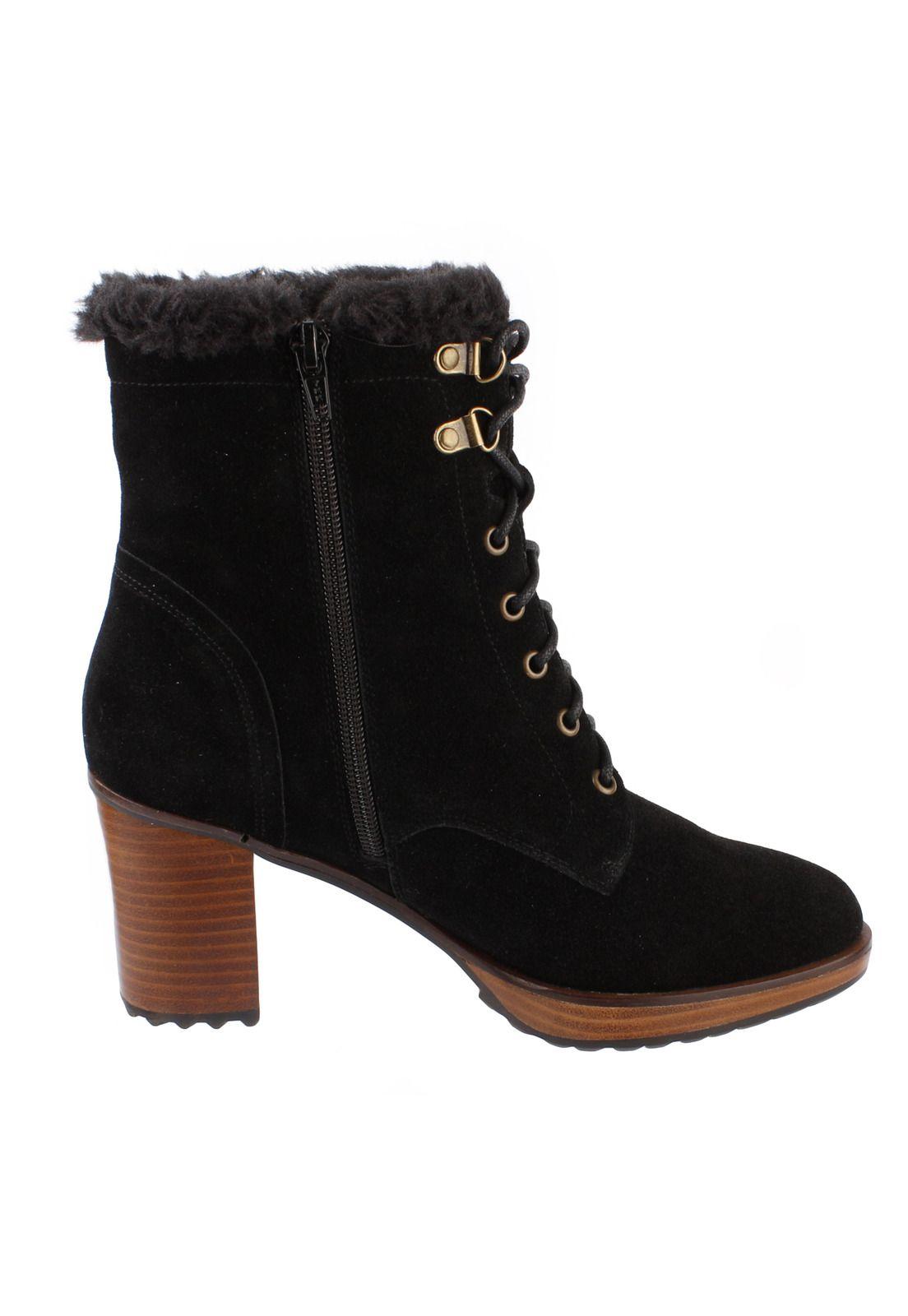 Botin Cuero Mujer Abigail Negro-2