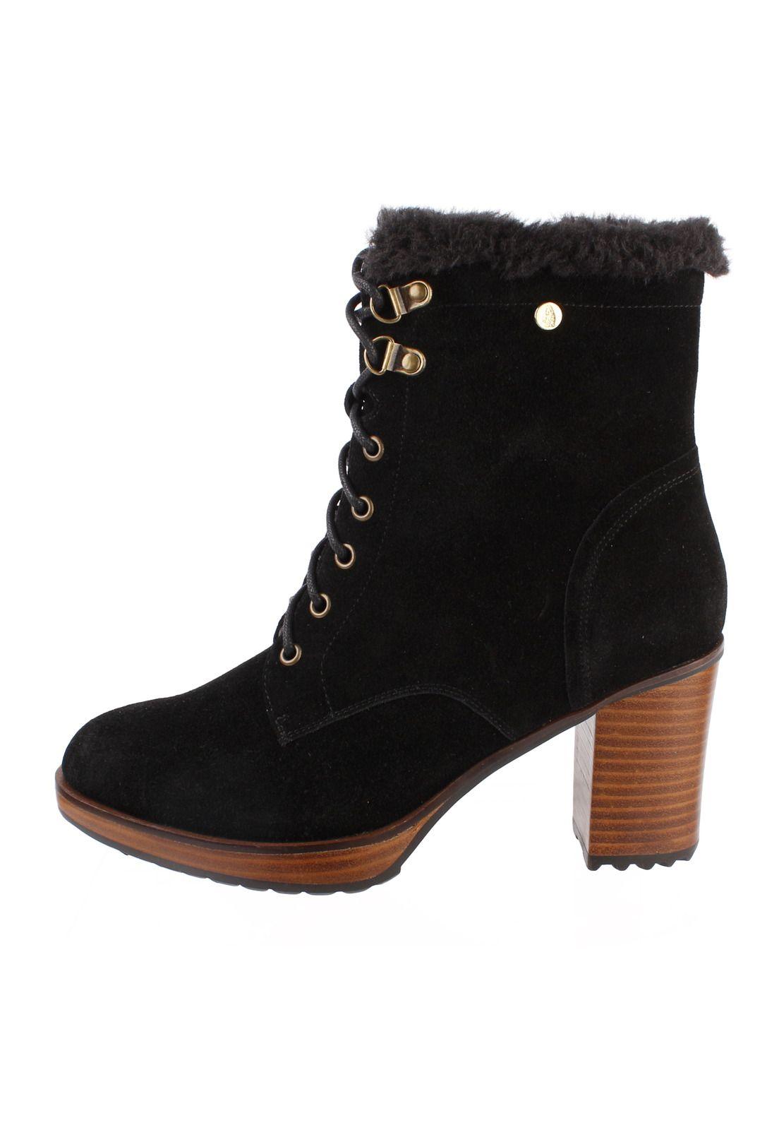 Botin Cuero Mujer Abigail Negro-3