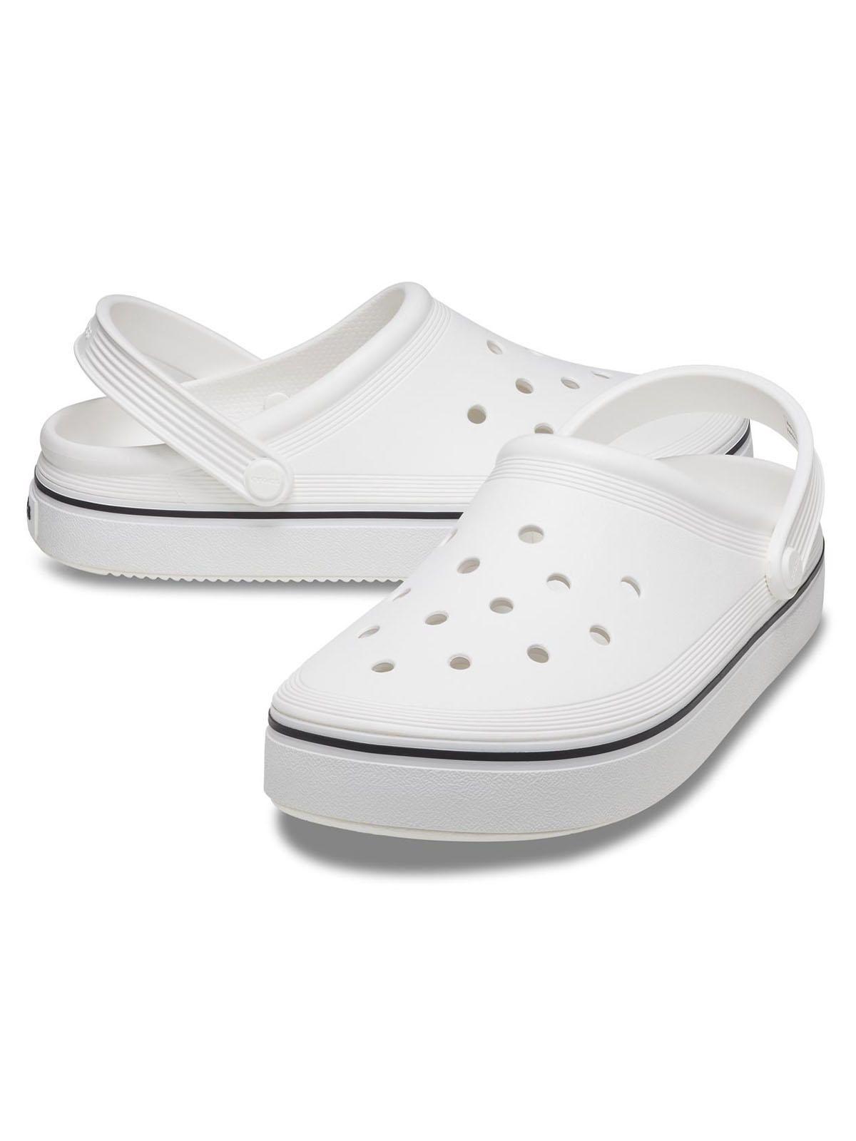 Zueco Crocs Hombre Off Court Clog Blanco-3