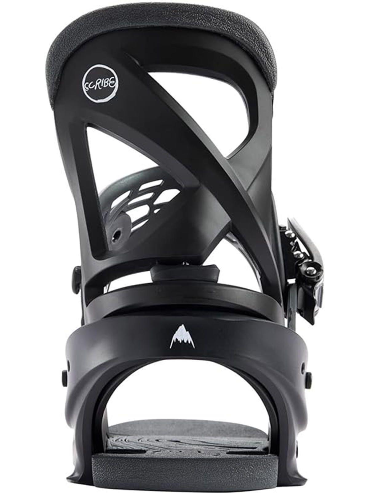 Fijación snowboard Mujer Scribe Negro-0