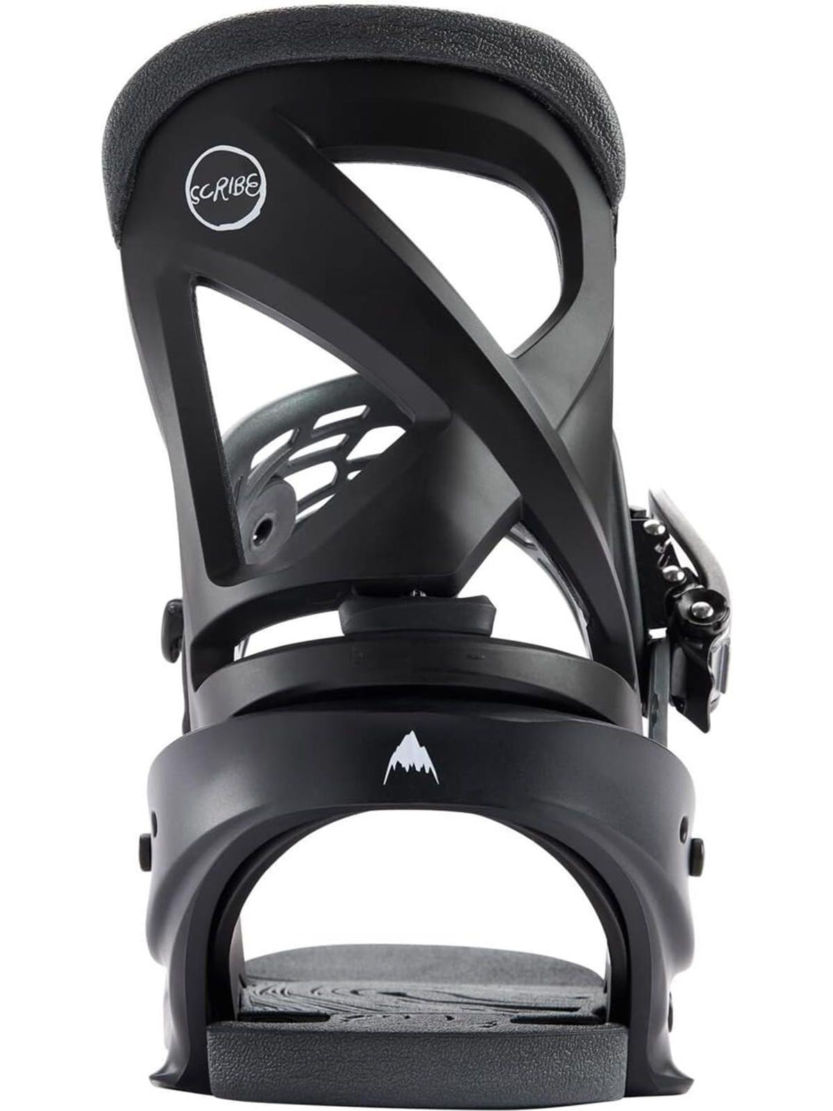 Fijación snowboard Mujer Scribe Negro-3