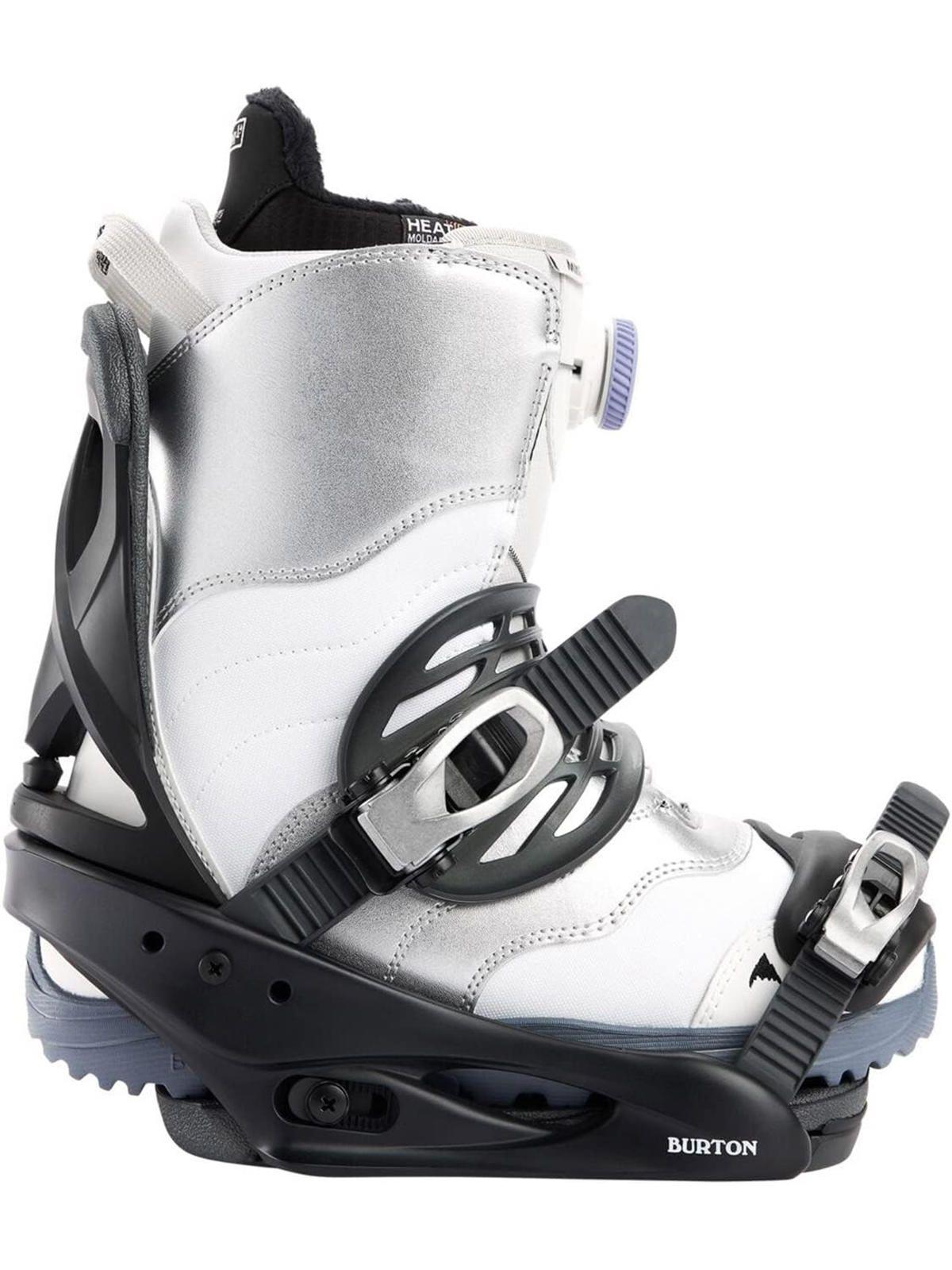 Fijación snowboard Mujer Scribe Negro-5