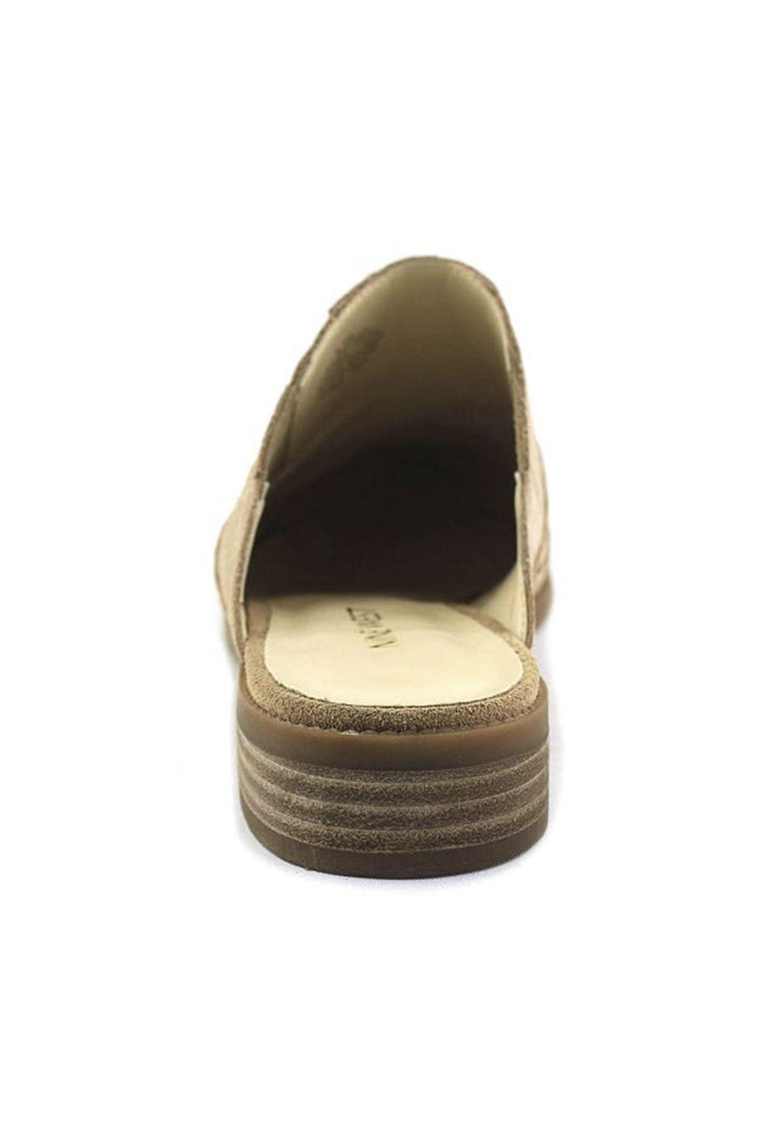 Puntilla Cuero Sadrah Beige Mujer-2