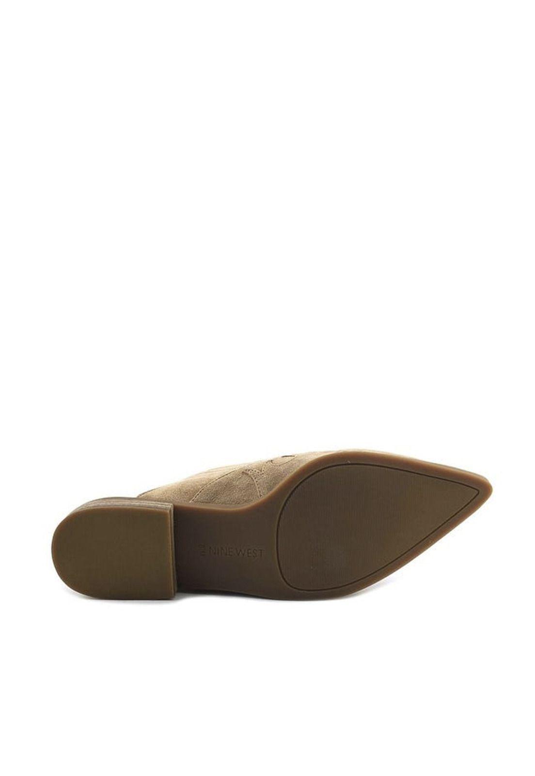 Puntilla Cuero Sadrah Beige Mujer-4