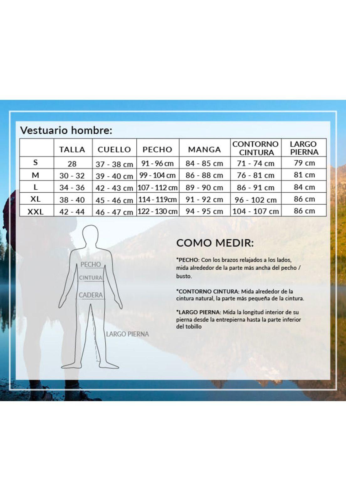 Polera M/L Sport T-Shirt Long S Burdeo Hombre-2