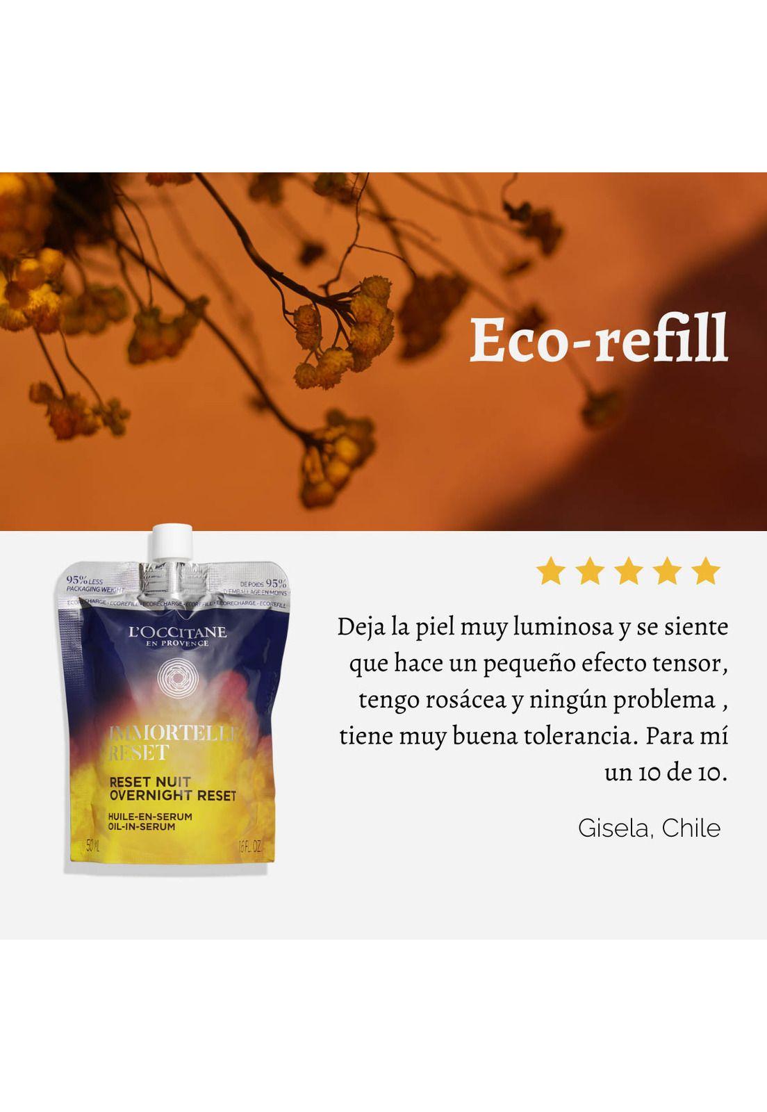 Refill Serum Facial Overnight Reset Immortelle 50 ml-5