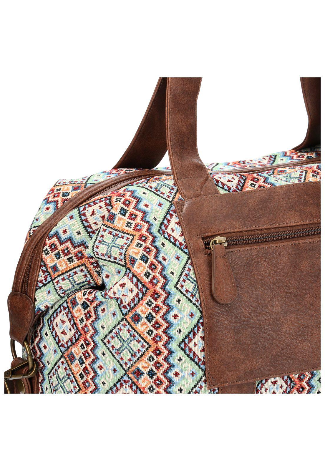 Bolso Textil Mujer Weekend Bag Multicolor-3