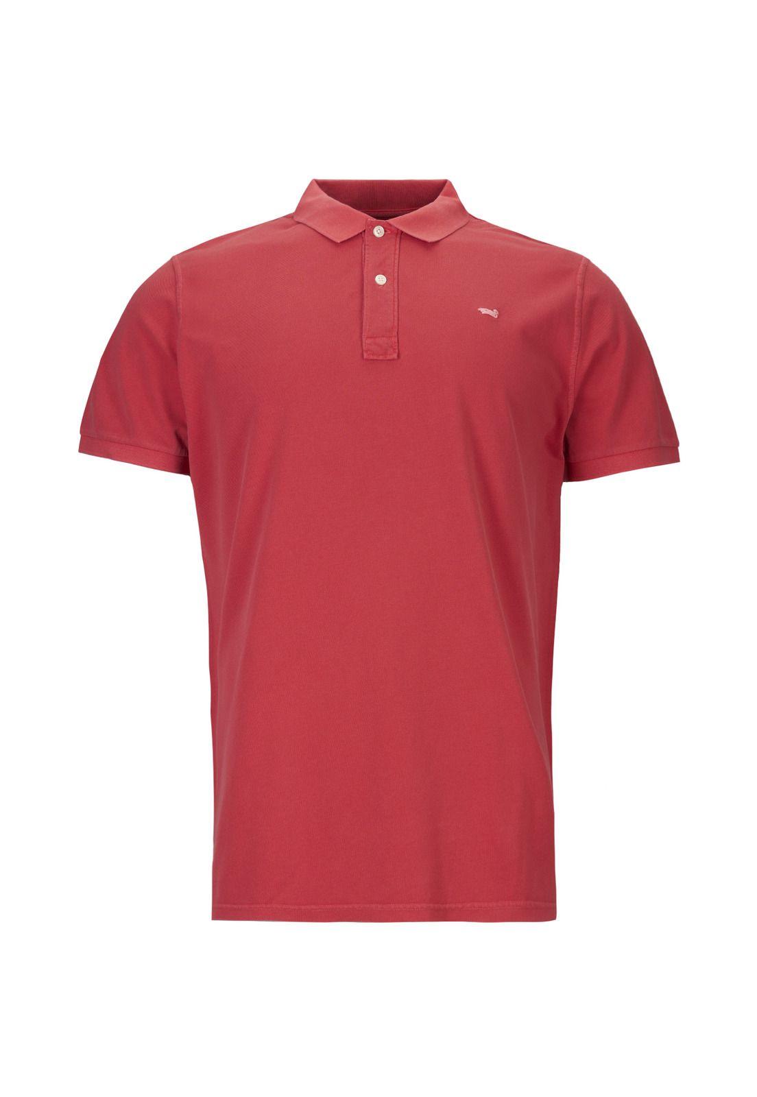 Polera Algodón Orgánico Hombre Pique Verde-0