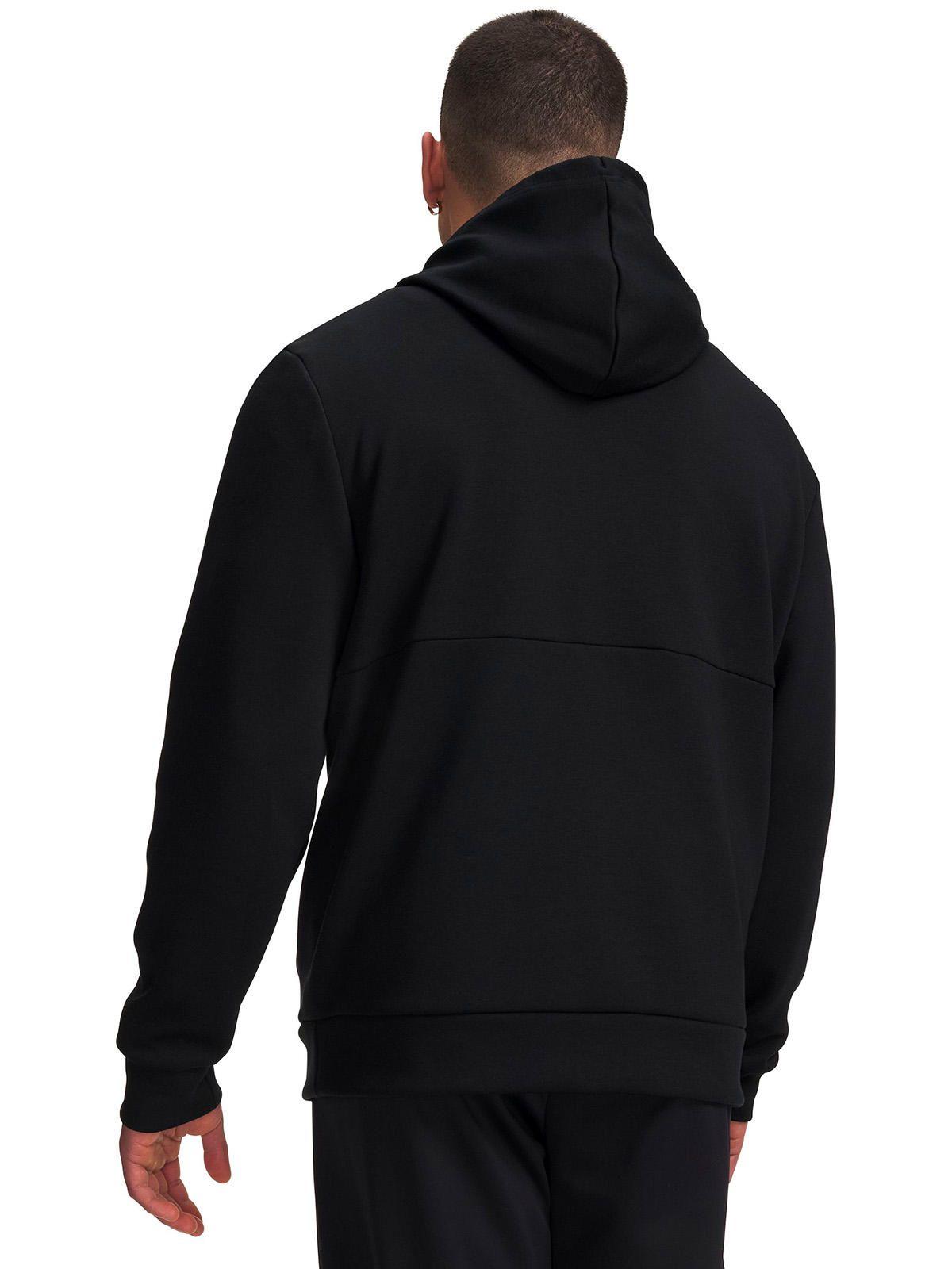 Poleron Flex Fleece negro Hombre-1