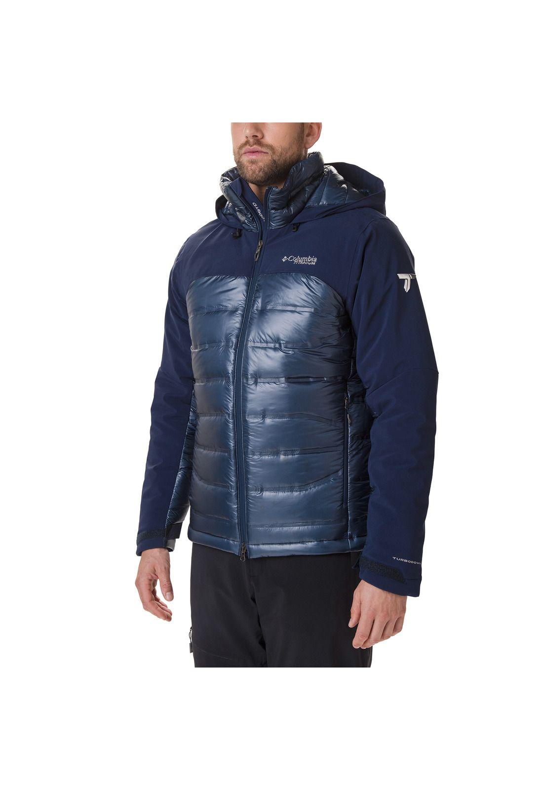 Parka Hombre Heatzone Turbodown Azul-0