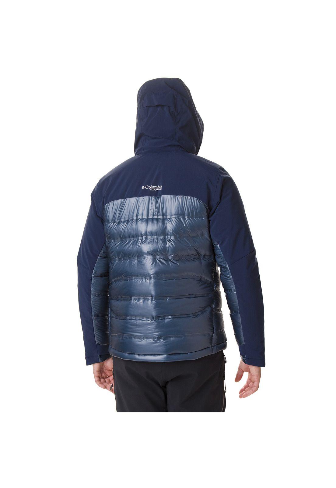 Parka Hombre Heatzone Turbodown Azul-1