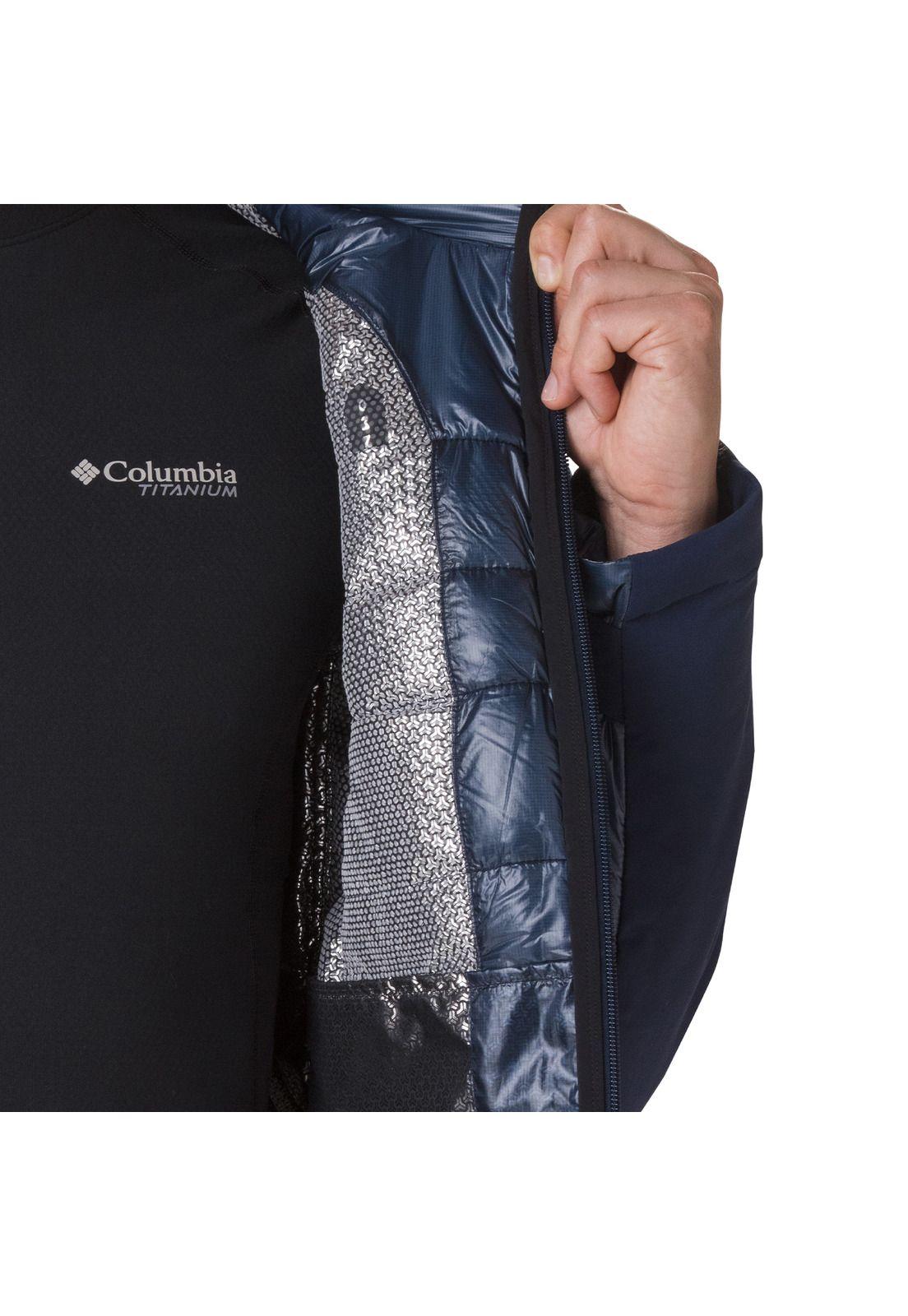 Parka Hombre Heatzone Turbodown Azul-2