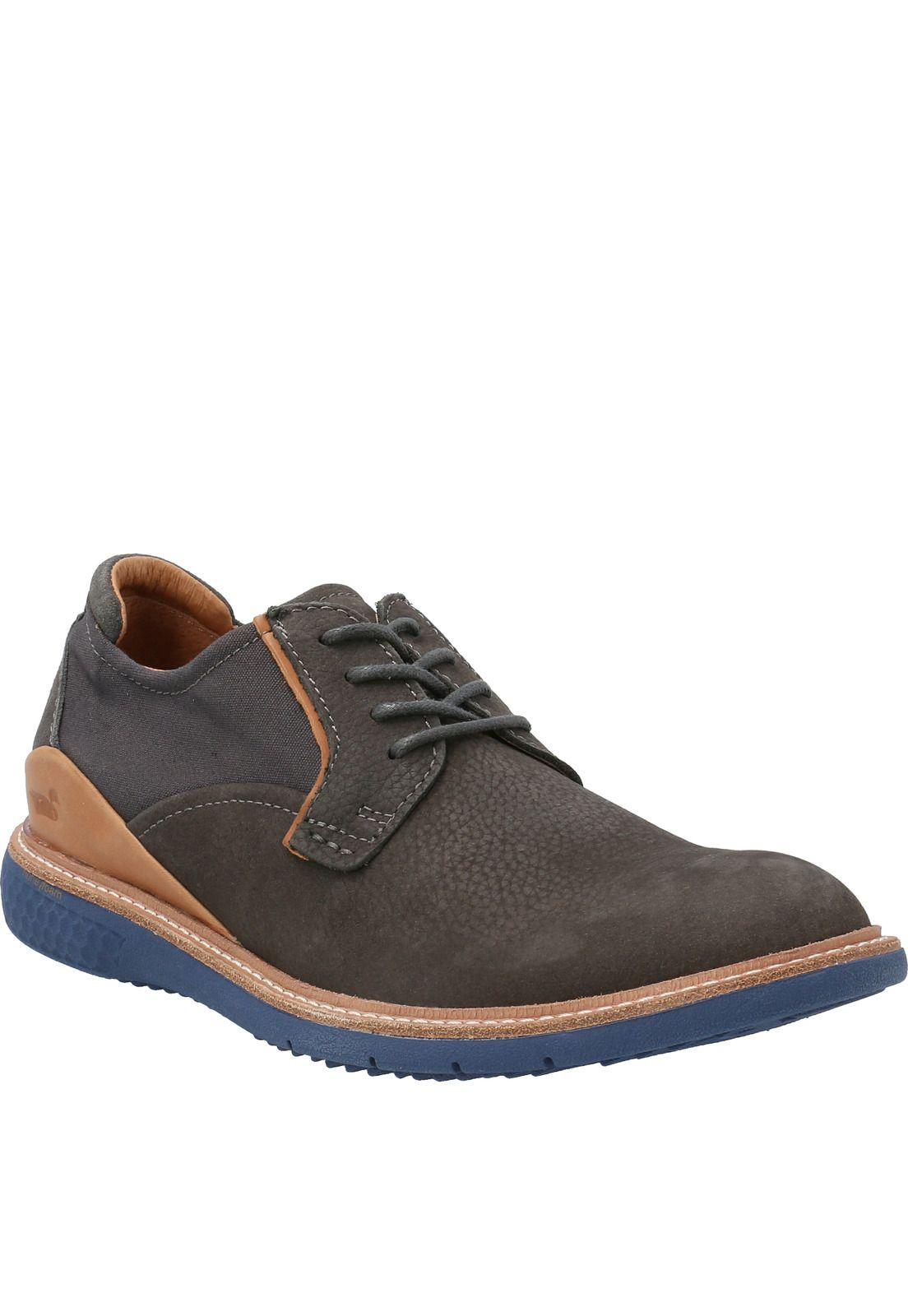 Zapato Cuero Tiergarten Gris Hombre-0
