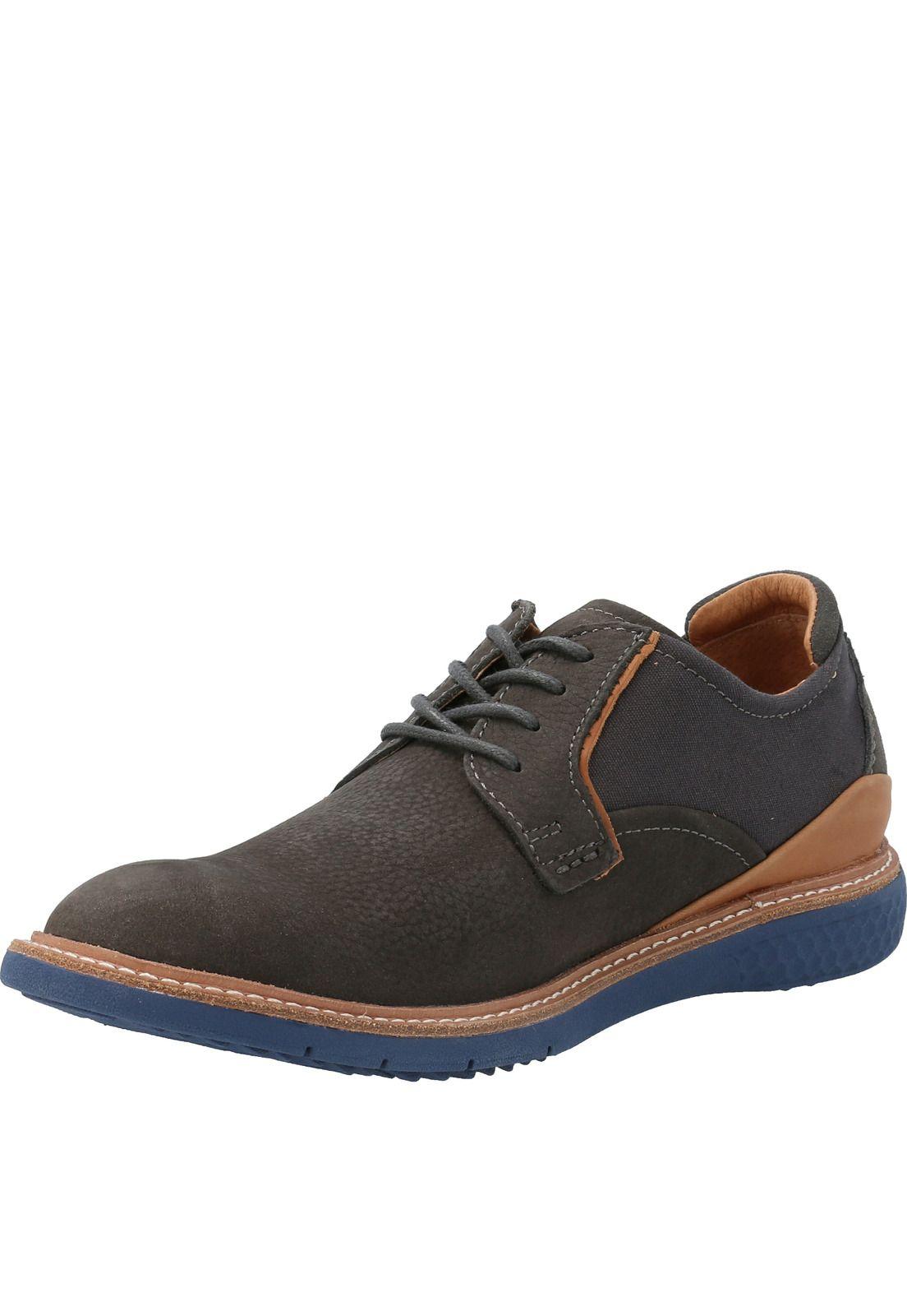 Zapato Cuero Tiergarten Gris Hombre-3