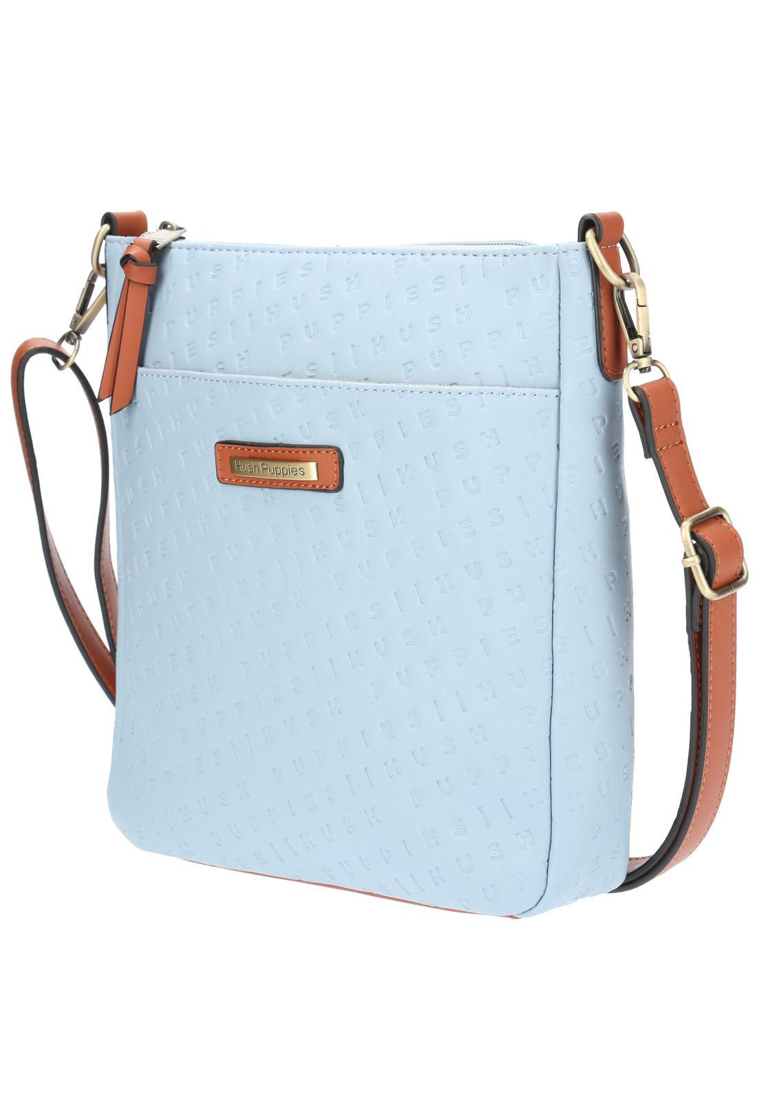 Cartera Hilton Cross Celeste Mujer-1