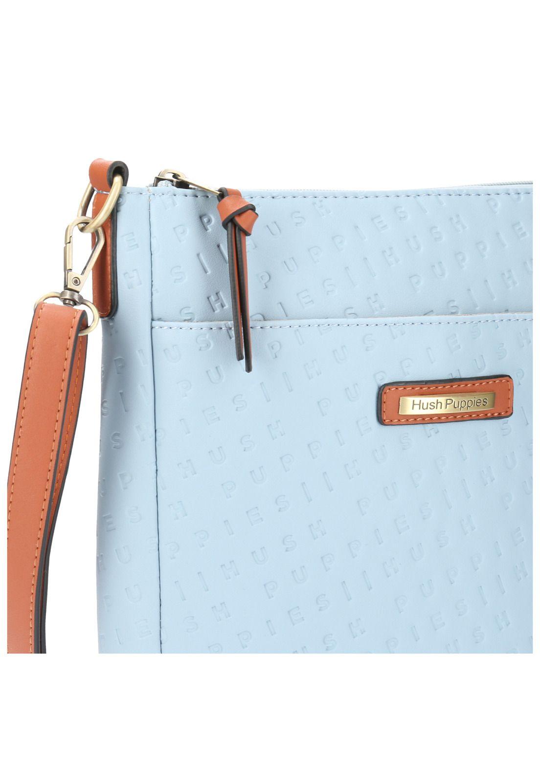 Cartera Hilton Cross Celeste Mujer-3