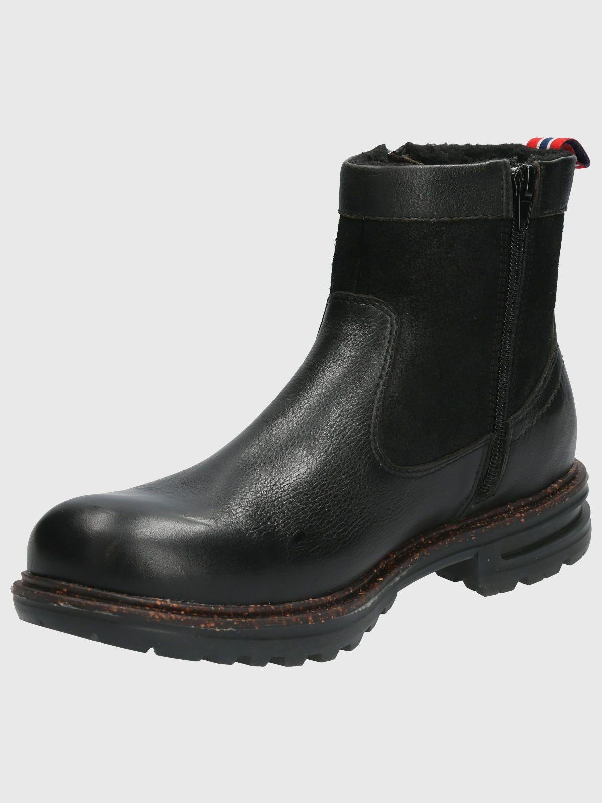 Botin Cuero Hombre Cala Negro-4
