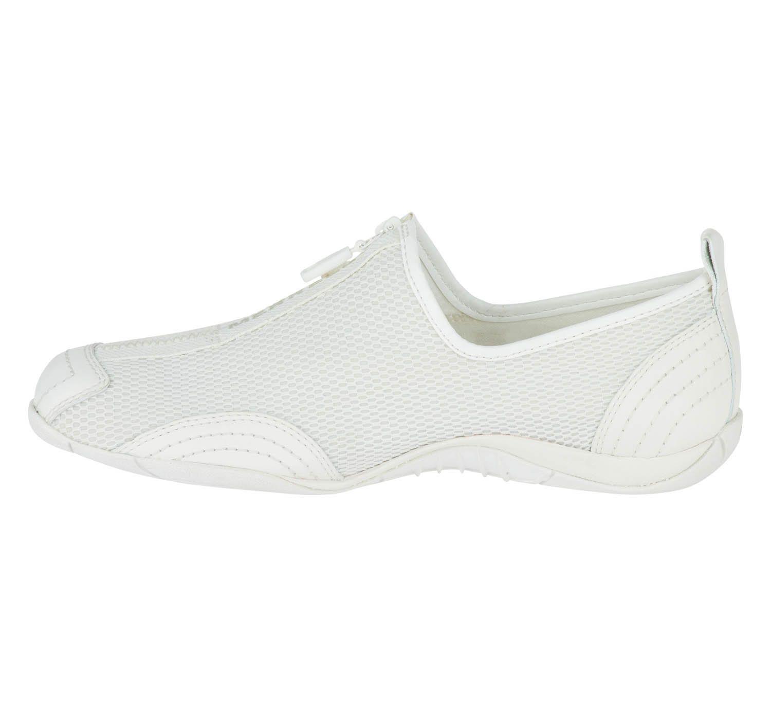 Zapatilla Mujer Barrado Blanco-1