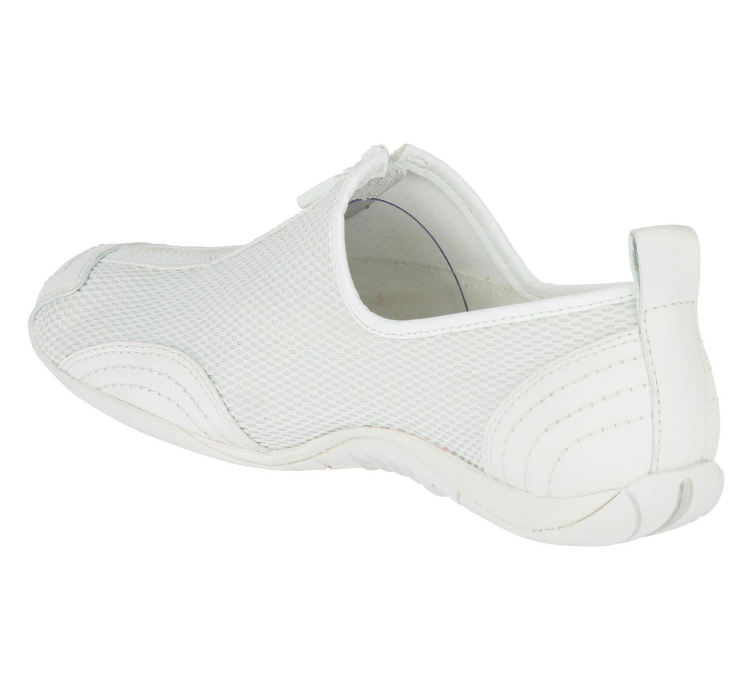 Zapatilla Mujer Barrado Blanco-3