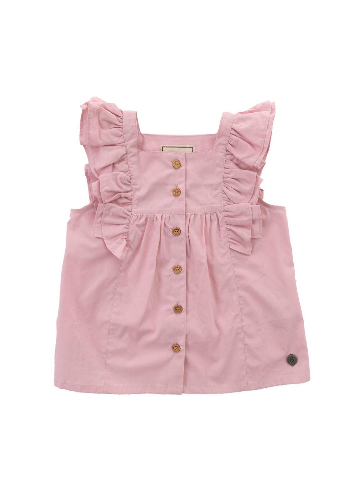 Polera Niña Padua Rosado-0