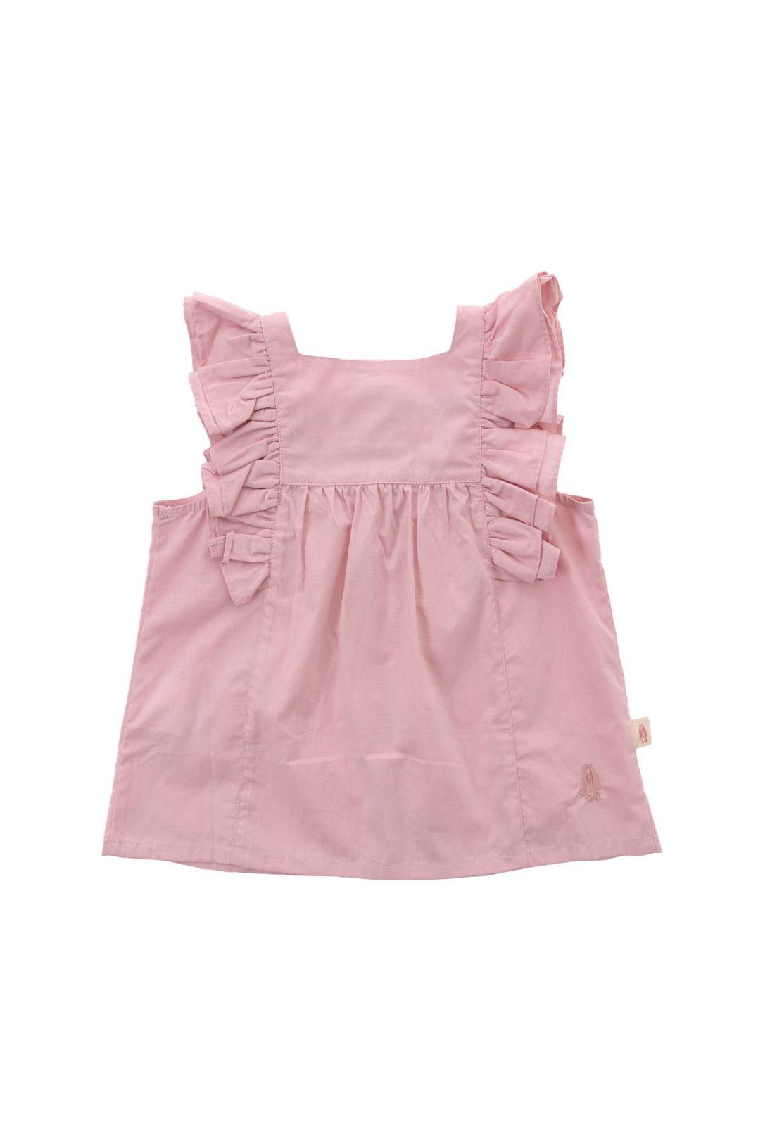 Polera Niña Padua Rosado-5