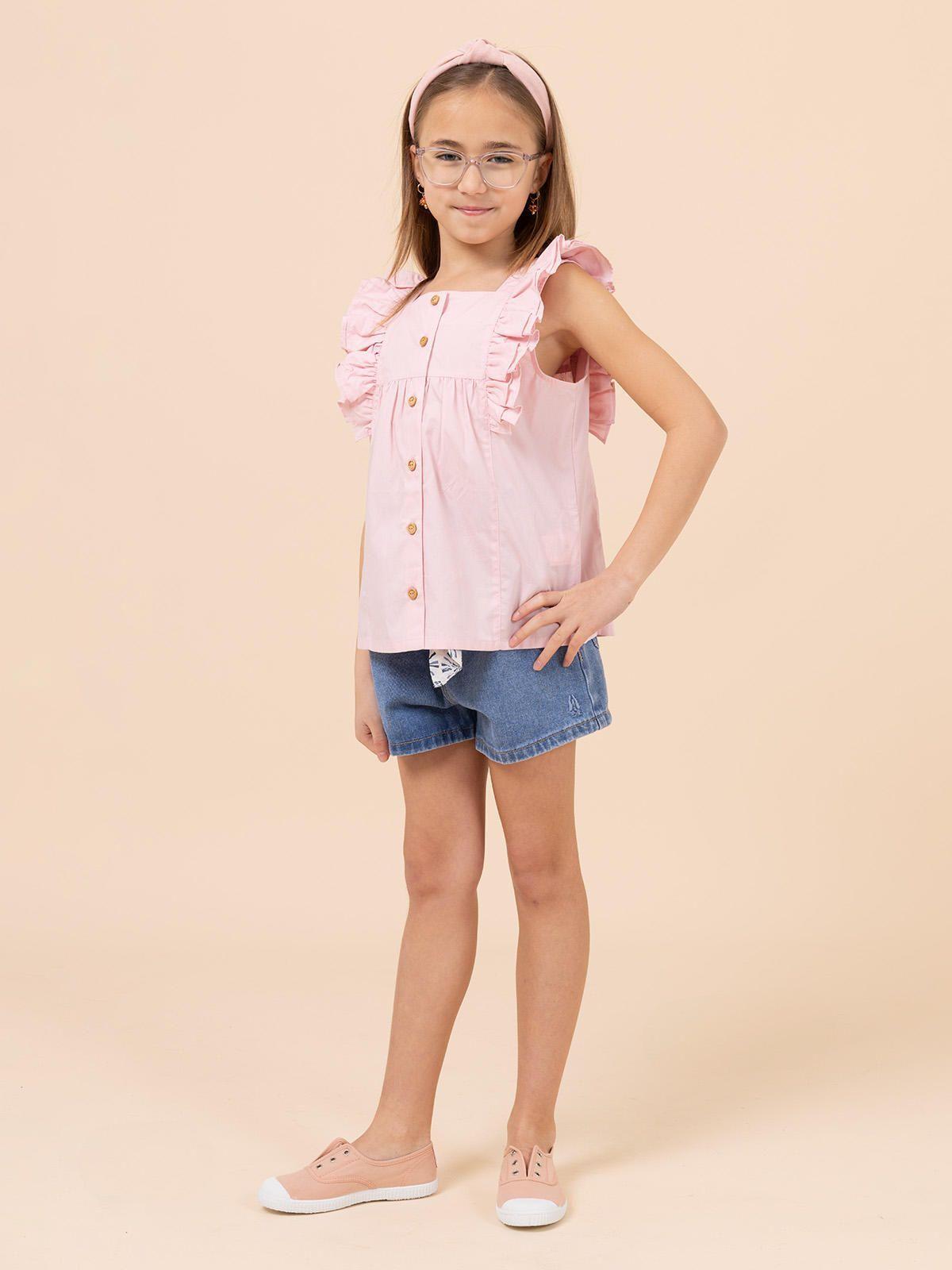 Polera Niña Padua Rosado-1