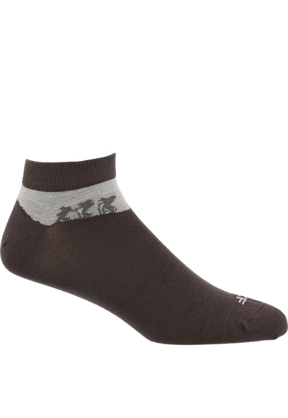 Calcetín Bambú Hombre Ped Mount Café-0