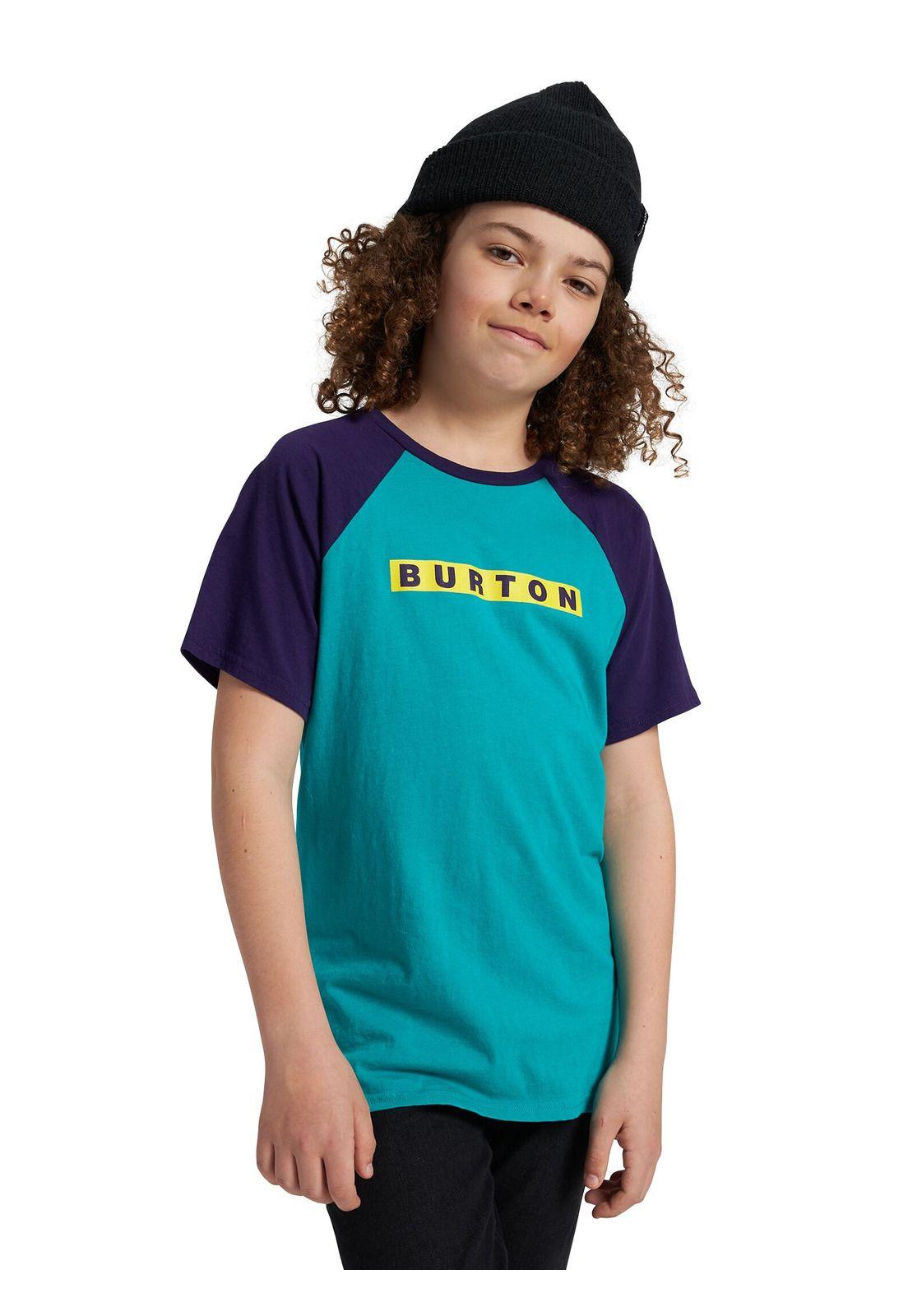 Polera M/C Niños Vault Ss Verde Burton-0