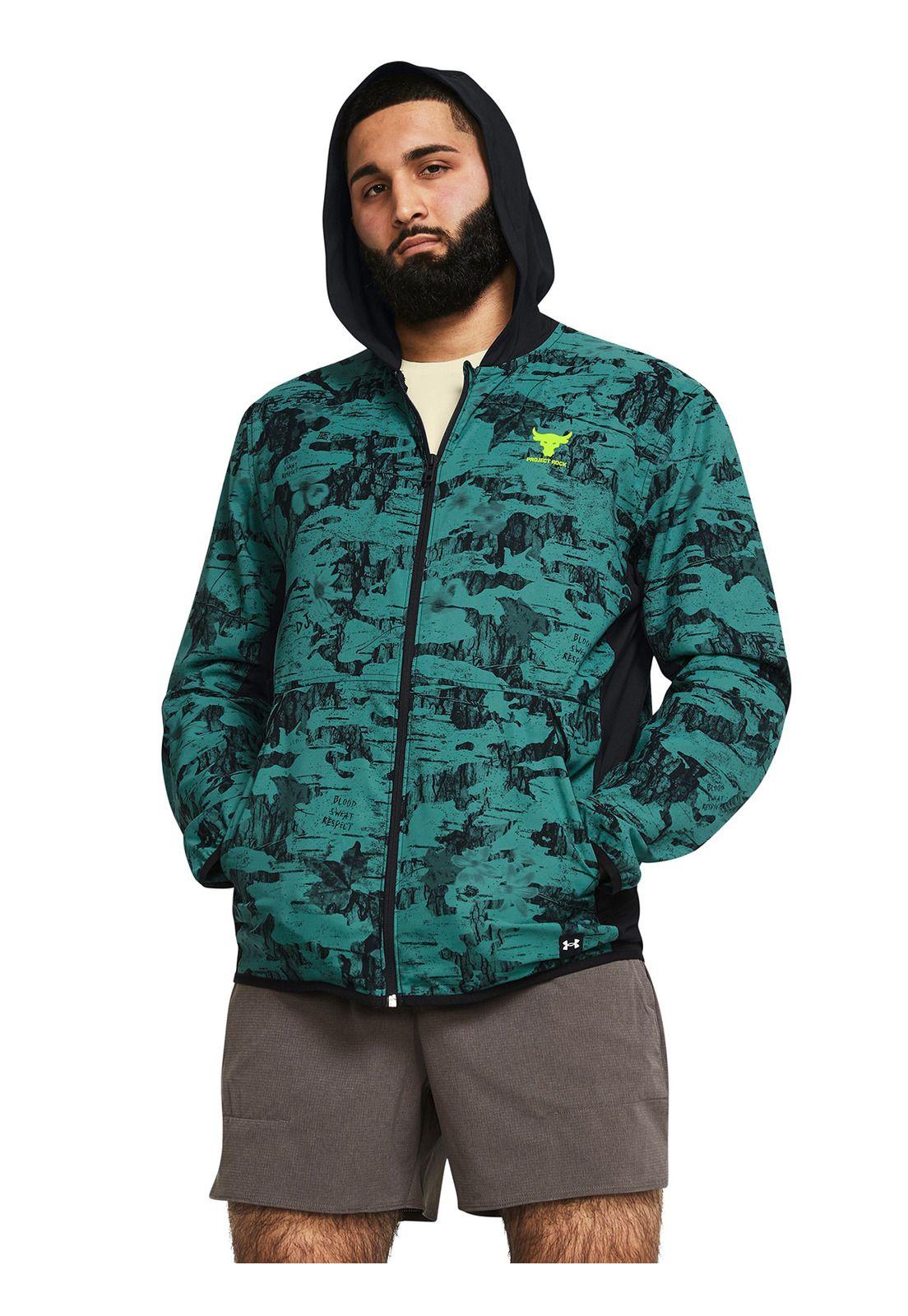 Chaqueta Project Rock Iso Tide Hombre Azul-0