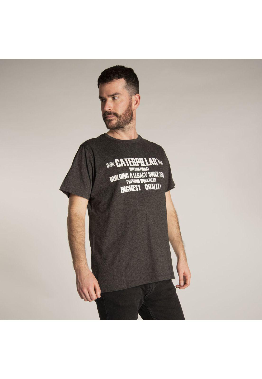 Polera M/C Hombre Fdtn 1904 Legacy Tee Negro-1