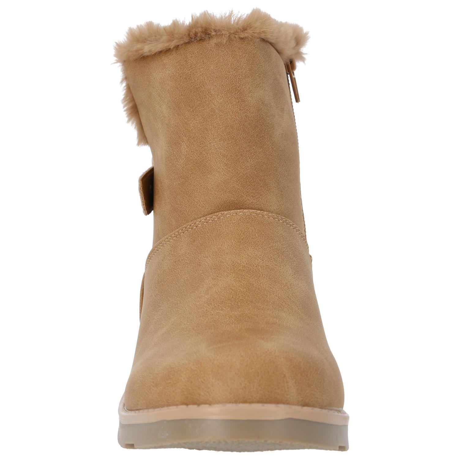Botín Niña Ivanka Beige-3