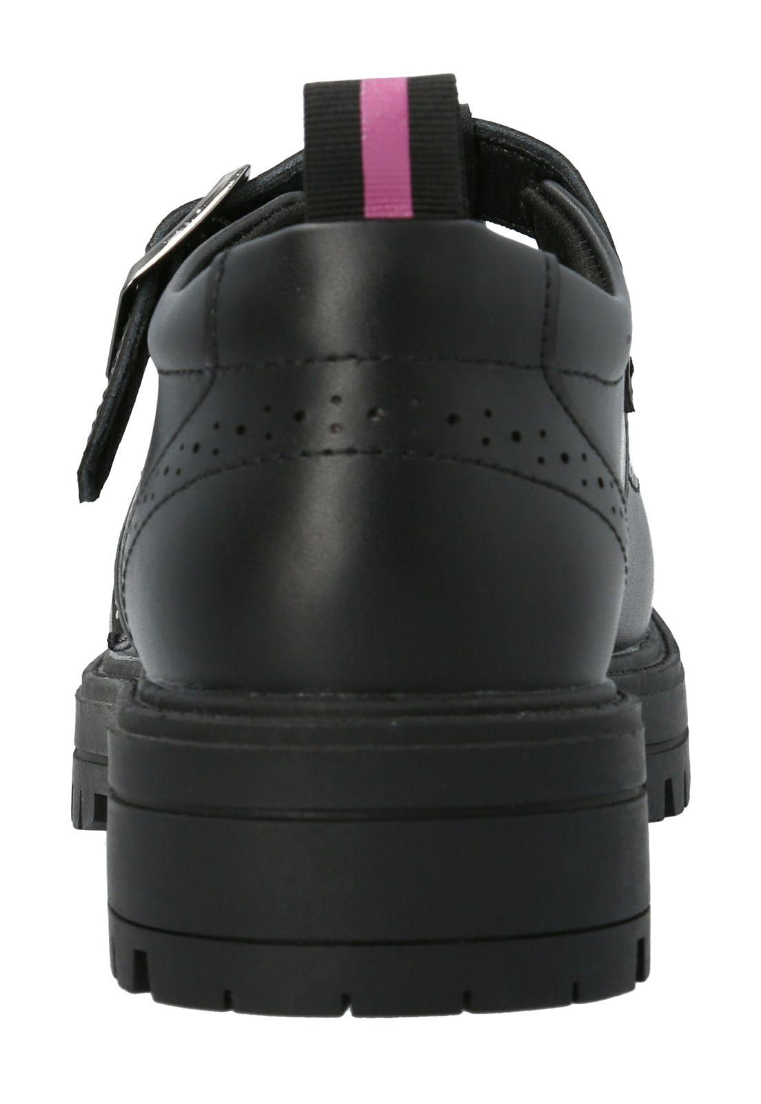 Guillermina Escolar Cuero Negra Niña Holly-7