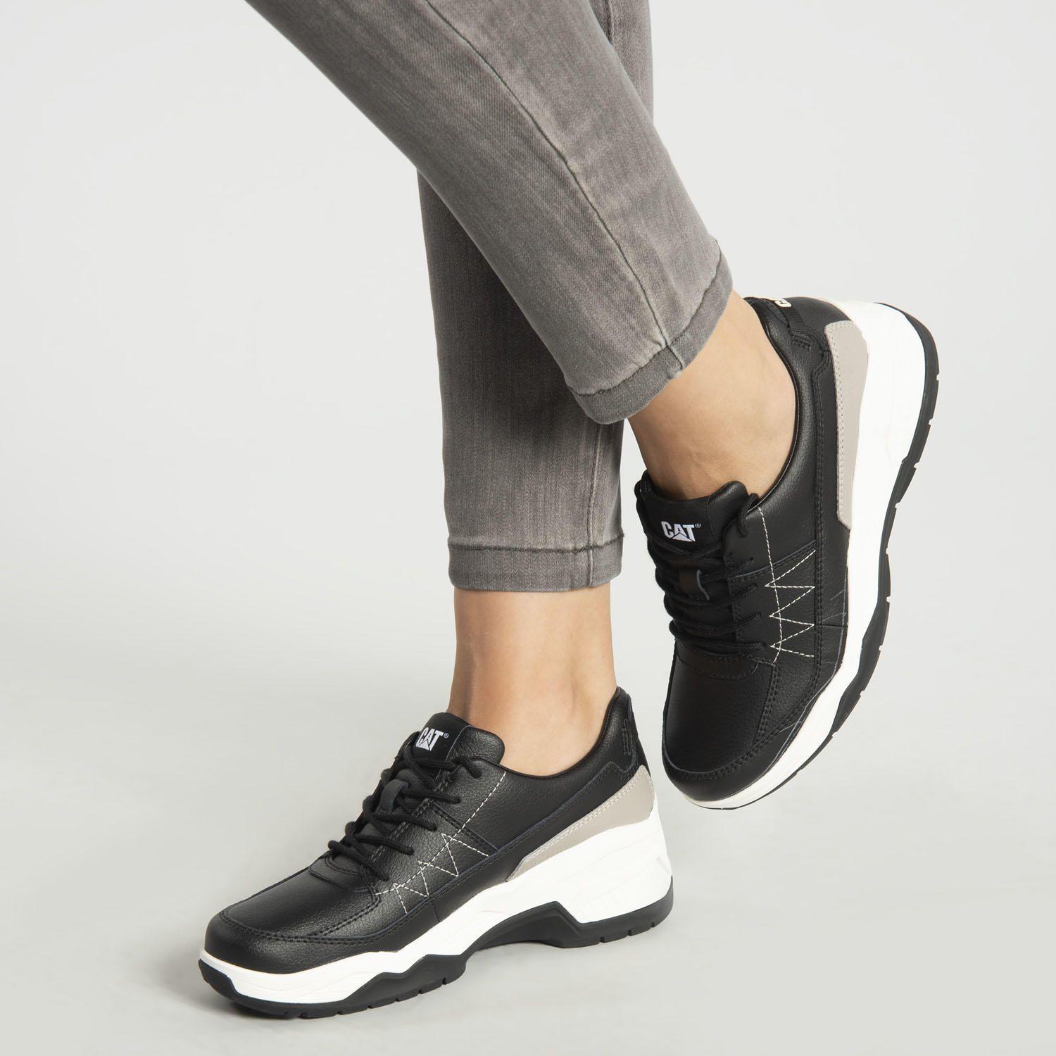 Zapatilla Mujer Watchful Lace Up  Negro-1