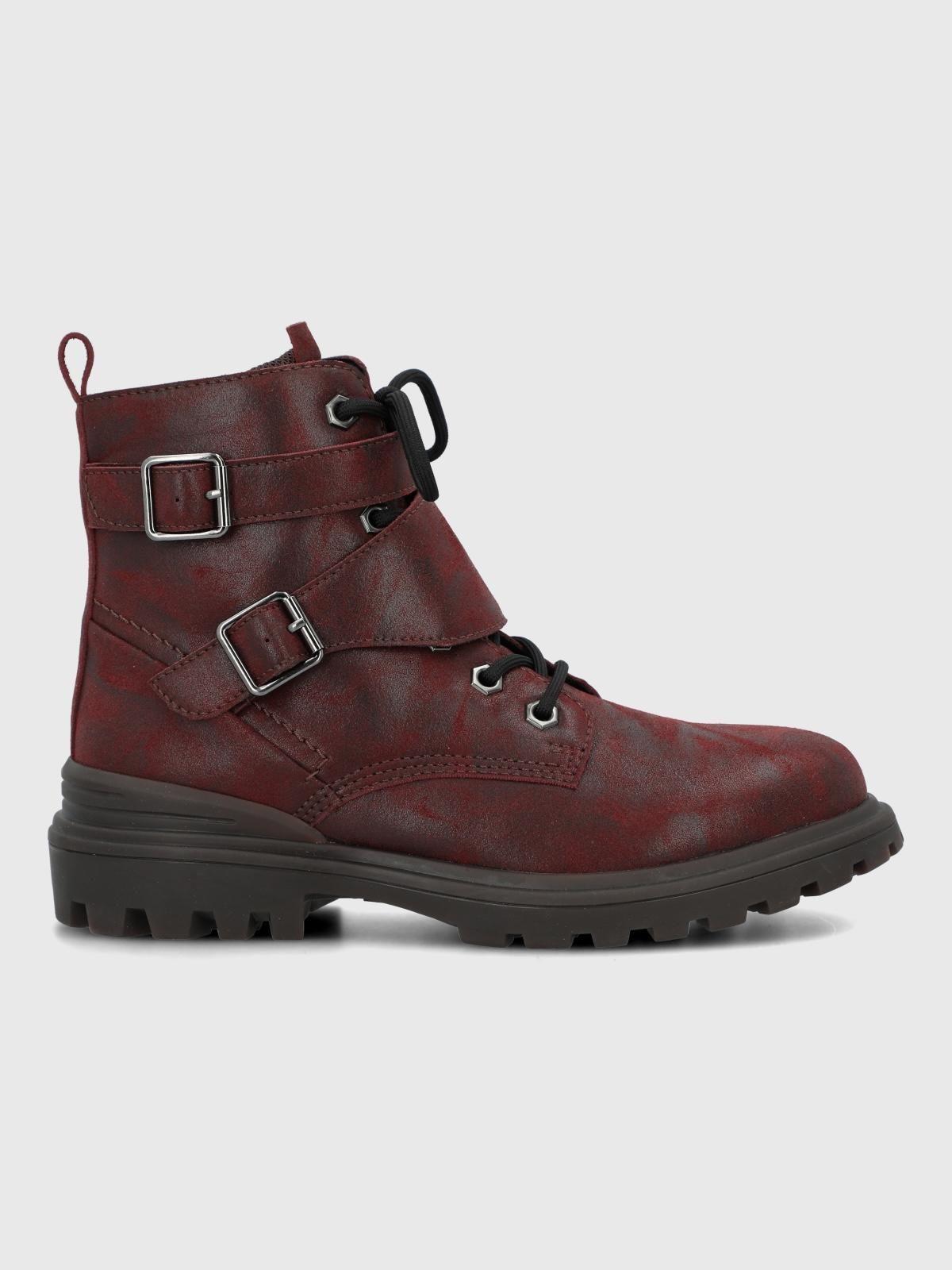 Botin Mujer Fundy Burdeo-1