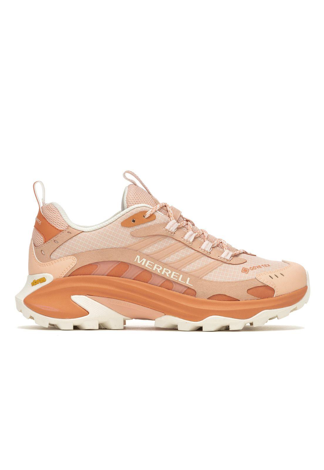 Zapatilla imperm Mujer Moab Speed 2 GTX Durazno-0