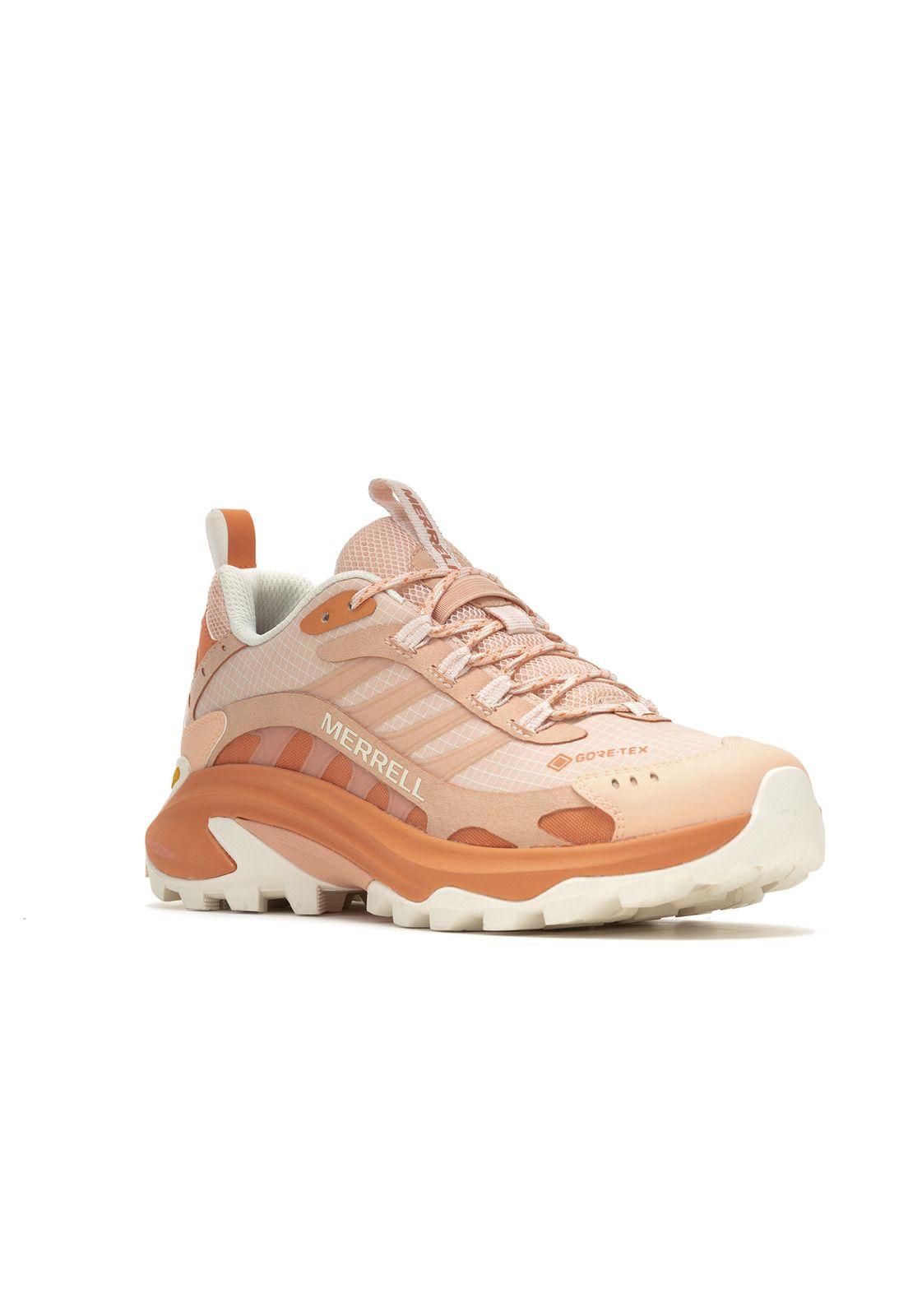 Zapatilla imperm Mujer Moab Speed 2 GTX Durazno-3