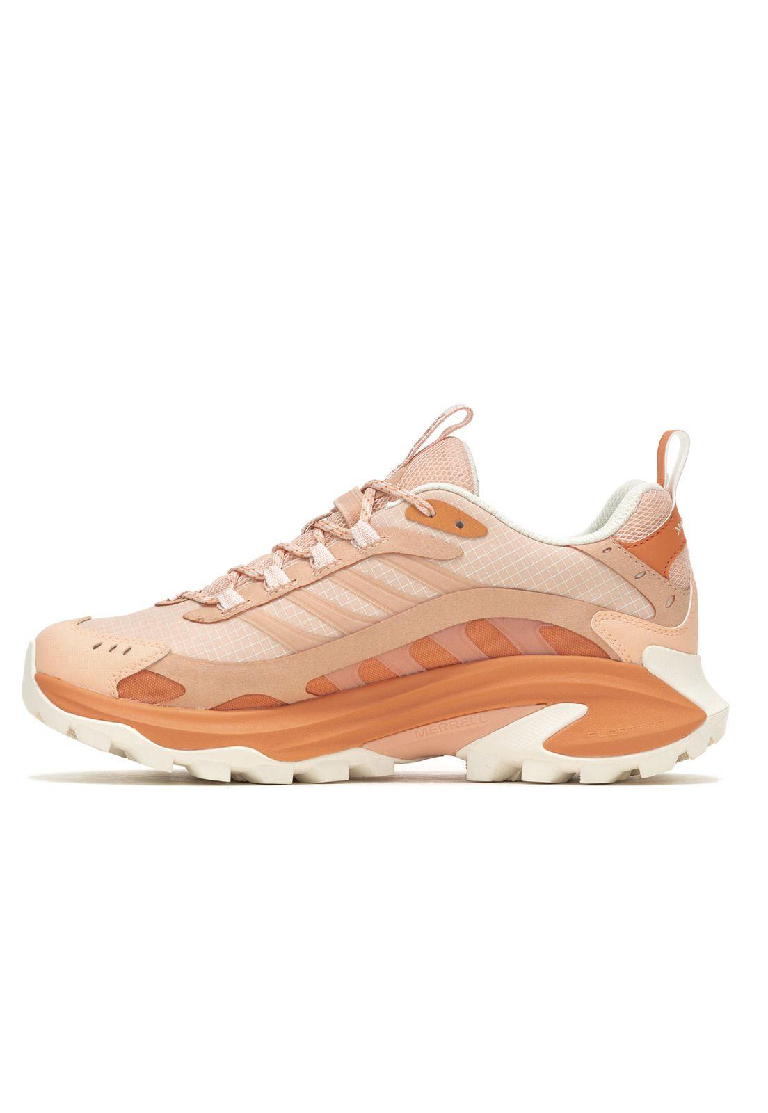 Zapatilla imperm Mujer Moab Speed 2 GTX Durazno-4